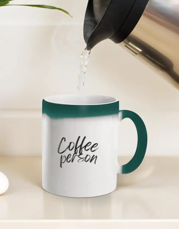 Magic Coffee Mug (Green) - Image 1